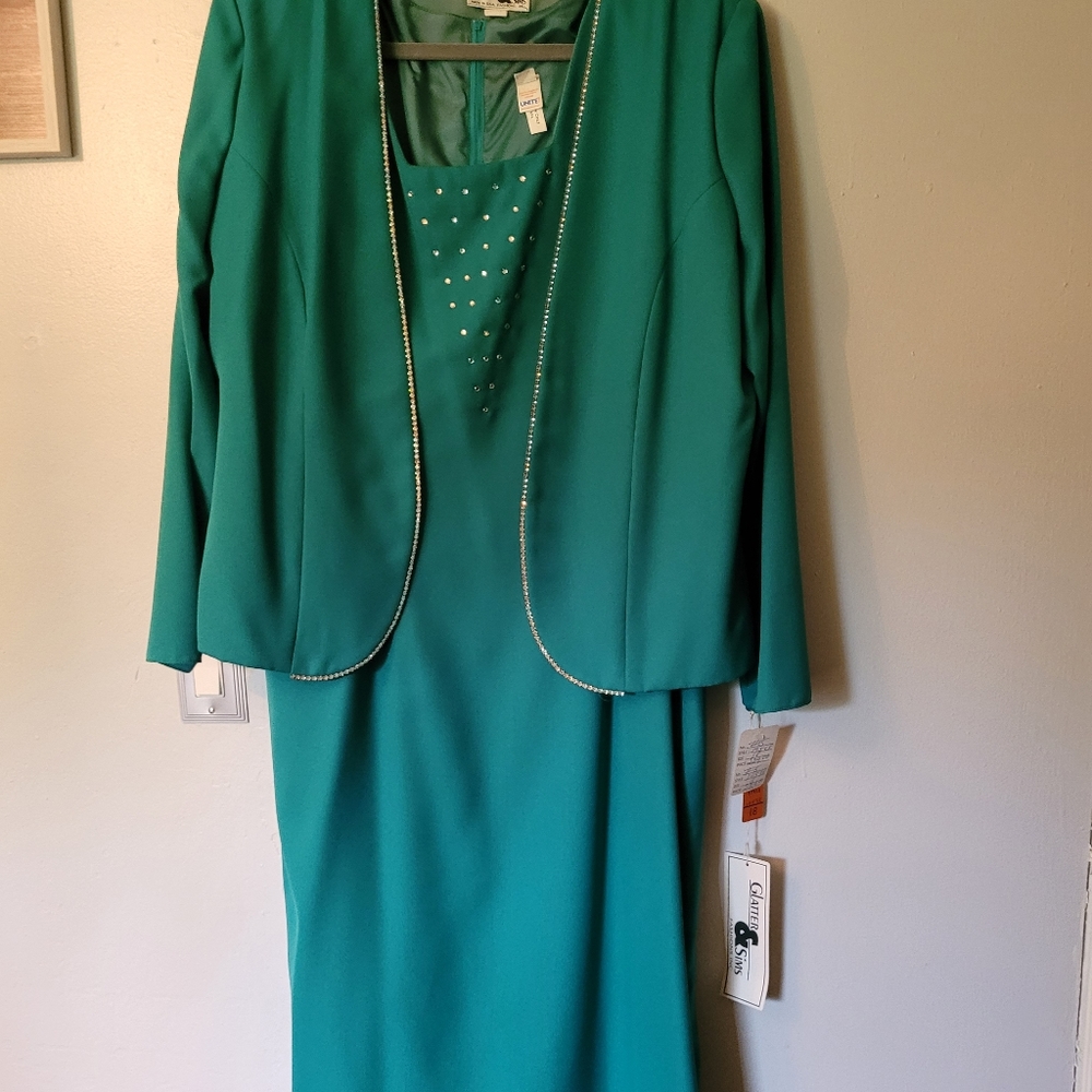 NWT Glatter & sims 2pc Suit